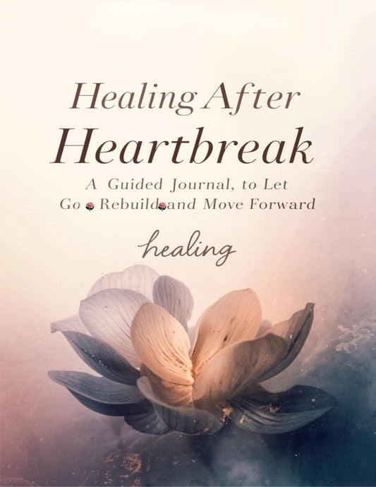 Healing After Heartbreak Journal |Guided Prompts and Affirmations | Digital Self-Love for Breakups & Emotional Recovery